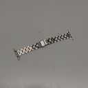 STIROLL Thin Replacement Band Compatible for Apple Watch 38mm 40mm 41mm 42mm(Series 11 10), Stainless Steel Metal Wristband Women Men for iWatch Ultra SE Series 9 8 7 6 5 4 3 2 1, Silver