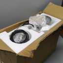 Karjearl Milk Glass Pendant Lights Kitchen Island 2 Pack, 7.3" Brushed Nickel Modern Pendant Light Fixtures with Rods, Globe Hanging Lighting for Kitchen Sink Bathroom Dining Room, E26 Base