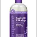 Renpure Moringa & Castor Shampoo, Plant-Based - Curl Enhancing - For Moisturized, Manageable & Smooth Curls - With Castor & Moringa Seed Oil - For Wavy To Curly Hair - 24 Fl Oz
