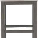 Sunset Trading Shades of Gray Barstool, 24", Distressed Grey