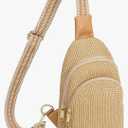 INICAT Summer Straw Bag Small Sling Beach Bag Crossbody Bags Rattan Woven Purses for Women 2025