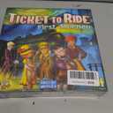 Asmodee Ticket to Ride First Journey Board Game - Fun and Easy for Young Explorers! Train Strategy Game, Family Game for Kids & Adults, Ages 6+, 2-4 Players, 15-30 Min Playtime