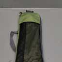 BAGAIL 6 Set Compression Packing Cubes Travel Accessories Expandable Packing Organizers (Half Mesh, 6-Matcha Green)
