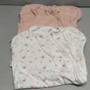 2-Pack Organic Baby Sleep Sacks, 100% Cotton - Soft & Breathable 0.5TOG Baby Wearable Blanket, Toddler Sleeping Sack 6-18 months, Easy to Wear Transitional Swaddles for Newborns (Butterflies, M)