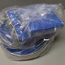 Gatherfun Graduation decorations 2026 Graduation Plates and Napkins Blue Disposable Paper Plates Luncheon Napkins Cocktail Napkins for Congrats Grad Party Decorations, Serve 50