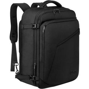 MATEIN Carry on Backpack, Extra Large Travel Backpack Expandable Airplane Approved Weekender Bag for Men and Women, Water Resistant Lightweight Daypack for Flight 40L, Black MATEIN Carry on Backpack, Extra Large Travel Backpack Expandable Airplane Approved Weekender Bag for Men and Women, Water Resistant Lightweight Daypack for Flight 40L, Black