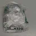 Cyber Acoustics 3.5mm Stereo Headset (AC-5002)  Durable, Crisp, and Clear Communication in Classrooms and at Home (1 pack without adapter)