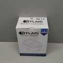 Heated Lunch Box for Men&Women - 80W Electric Lunch Box for Adults with Dual 1.5L 304 Stainless Steel Containers Fast Heating Portable Food Warmer for Car&Truck Travel lonchera electrica (Gray)