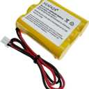 3.6v 1000mAh Ni-CD Exit Sign Emergency Light Battery Pack Compatible with OSA107 PowerSonic A5289-1 DISON KRH-15/51 KRH15/51 JLEU9 (2-Pack)