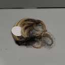 HAIRCUBE Bangs Clip in 100% Human Hair Bangs Hair Extensions - Full Fringe with Temples (Ombre T2-#6/#613)