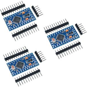 HiLetgo 3pcs Pro Mini ATmega328P 3.3V 8M Module Board with Crystal Oscillator Compatible Arduino Pro Mini Replace ATmega128