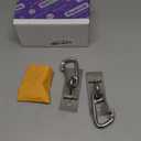 Canine Hitch- Secure Dog Leash Parking Wall Slim Hook with Clip 2 Pack - Tie Out Stainless Steel & ABS Mounting Plate for Strength - Practical Lead Management for Home & Business