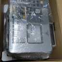 25-in-1 Bread Maker Machine with Automatic Dual Dispenser, 2LB Stainless Steel Breadmaker with Gluten-Free, Dough, Jam, Yogurt etc Settings, Silver