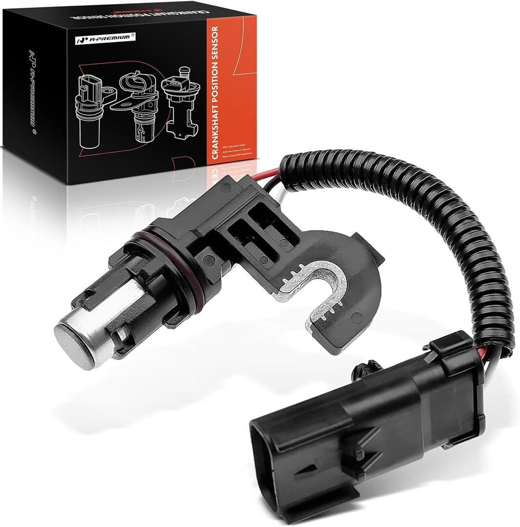 A-Premium Engine Camshaft Position Sensor Compatible with Chrysler Town & Country 1998-2007, Pacifica & Dodge Caravan, Grand Caravan 1998-2007 & Jeep Wrangler 2007 & Plymouth Grand Voyager 1998-2000
