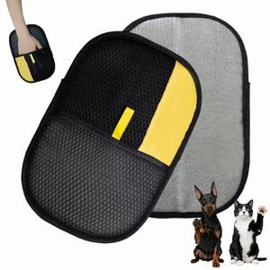 Pet Hair Removal Glove ，Reusable and Washable Electrostatic Pet Hair Remover for Cat Dog Hair，Cat Dog Hair Removal Gloves for Sofas, Clothes, Carpets, and Bed Sheets