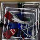 SANHSEHOME Set of 3 Christmas Lighted Gift Boxes, 60 LED Light Up Present Boxes for Christmas Decorations Indoor Outdoor Yard Xmas Tree Holiday Party Lawn Porch Home Decor (PVC)