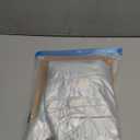 ASENKU Dog Winter Coat - Waterproof Windproof Dog Jacket, Warm Snowproof Doggie Puffer Vest for Cold Weather, Lightweight Snow Coats for Small Medium Large Dogs (Silver, XL)