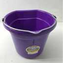 Flat Back Bucket 20 Qt (Purple)
