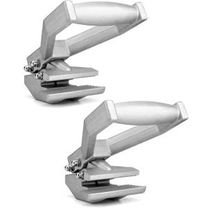 QWORK Carpet Puller Clamp, 2 Pack Carpet Claw Carpet Fitting Tool for Pulling Carpet During Installation or Removal