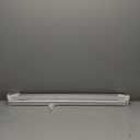 LazBlinds No Drill Blinds for Indoor Windows, Blackout Roller Shades, Cordless Window Blackout Blinds, Thermal Insulated Fabric UV Protection for Home and Office, 34" W x 72" H, White