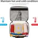 Dinosaurs Cute Kids Lunch Bag Insulated Lunch Box Reusable Lunch Tote Bag for Office, Work, School, Beach or Travel