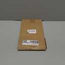 Mkono Napkin Holder for Table Farmhouse Black Wooden Napkin Dispenser Rustic Paper Napkin Storage for Kitchen Dining Room Coffee Bar (Salt and Pepper Shakers not Included) (White)