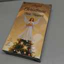 12.5" Black Angel Christmas Tree Topper with Lights, Lighted Angel Tree Topper with White Feather Wings and Star Light, Remote Control, Timer & USB Powered for Holiday Party Decor (Winter Silver)