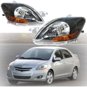 Driver and Passenger Headlamps Replacement for Yar-is 2007-2011