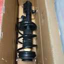 TRQ Front Suspension Kit Complete Strut & Coil Spring Assembly Sway Bar Stabilizer Link Compatible with 2013-2019 Nissan Sentra