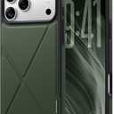 X Fold Stand for iPhone 17 Pro Max Case Compatible with MagSafe [Nano TechWoven] [16FT Military Grade Protection] Shockproof Anti-Slip, Slim for 17 Pro Max Case with Stand 6.9" - Green