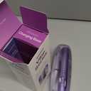 Aquasonic Vibe Series Ultra-Whitening Toothbrush  ADA Accepted Electric Toothbrush - 8 Brush Heads & Travel Case  40,000 VPM Motor & Wireless Charging - 4 Modes w Smart Timer  Satin Violet