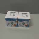 2 x Interactive Cat Toys for Indoor Cats,Rechargeable Automatic Concealed Cat Feather Teaser,Motion Activated Enrichment Toys for Indoor Bored Adult Cats(Color) (White)