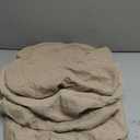 Genina Waterproof Seat Covers for Dining Room Chairs Covers Dining Chair Cover Kitchen Chair Covers (Khaki, 4 Pcs)