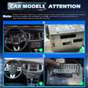 4G+128G Car Stereo for Dodge Charger 2011 2012 2013 2014 with Wireless Carplay & Android Auto - 9 Inch Android 15 Touchscreen Radio with EQ/5GHz WiFi/GPS/SWC, AHD Rear View Camera