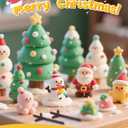 Modeling Clay Kit - 42 Colors Air Dry Clay, DIY Molding Magic Clay Includes Tools and Christmas Accessories, Modeling Clay for Kids is an Ideal Holiday Gift for Children Over 3 Years Old