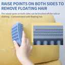 2 x Dog Grooming Brush Pet Shampoo Bath Rubber Bristles Soothing Massage Curry Comb for Doggy Long & Short Hair Dog Scrubber Professional Quality Dog Wash Brush