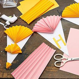Bright Creations Blank Banner Flags for Parties and DIY Crafts (11 Feet) 2 Pack