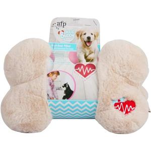 ALL FOR PAWS Puppy Heartbeating Pillow Dog Crate Training Snuggle Toys Dog Pillow Sleep Aid Plush Toy, Stress Relief and Comfort New Puppy ALL FOR PAWS Puppy Heartbeating Pillow Dog Crate Training Snuggle Toys Dog Pillow Sleep Aid Plush Toy, Stress Relief and Comfort New Puppy