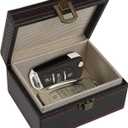 Diyife Faraday Box, [4 Keys Capacity] RFID Box for Car Keys, Faraday Key Fob Protector Cage, Anti-Theft Key Fob Car Key Signal Blocking Shielding Box, 4.6" x3.6" x2.5" (Small)