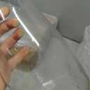 Thenshop 10 Pcs 8'' Tall Clear Flower Vase Wide Mouth Crystal Glass Boho Decorative for Centerpieces Bulk Tall Vase for Flower Bouquets Rustic Home Decor Wedding Housewarming Gift (Neon Clear)