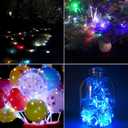 SumDirect 24Pcs Color Changing Led Mini Lights,Waterproof Submersible Flashing Lights for Paper Lantern Balloon Floral Wedding Halloween Christmas Party Decoration Centerpieces