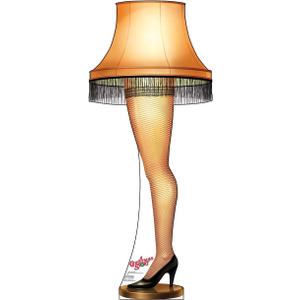 Cardboard People Leg Lamp Life Size Cardboard Cutout Standup - A Christmas Story (1983 Film)