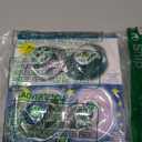 Dr. Brown's Advantage Glow-in-The-Dark Baby Pacifier, Fully Symmetrical Soother with Soft Silicone Bulb, Scooter Squirrel-Purple Nature, 6-18m, BPA Free, 4 Pack