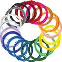 SCRIB3D Pen Filament Refills, 20 Colors, 320 Feet, 1.75mm PLA, Works with SCRIB3D, PIKA3D, MYNT3D and Most Other 3D Printing Pens