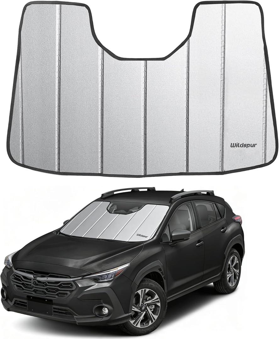 2024-2026 Crosstrek Windshield Sun Shade for Subaru Crosstrek 2024 2025 2026 Automotive Car Front Window Sunscreen Sunshade
