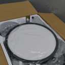 TALOYA Ceiling Fans with Lights and Remote, 52 inch Low Profile Ceiling Fan with Nightlight, Flush Mount, Reversible, 3CCT, Dimmable Black Modern Ceiling Fan for Bedroom, Living Room, Outdoor Patio