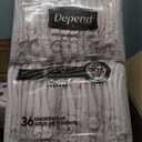 Depend Fresh Protection Adult Diapers, Incontinence & Postpartum Bladder Leak Underwear for Women, Disposable, Maximum, Large, Blush, 72 Count (2 Packs of 36)