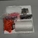 EDISHINE Wall Sconces Set of 2, Farmhouse Vanity Lights Fixtures for Bathroom, 1-Light Faux Wood Rustic Bath Wall Mount Lamp with Clear Glass Shade for Hallway, Living Room, Mirror, Kitchen