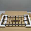 WB31X27150 Stove Center Grate Replacement for GE Stove Parts 19.3 x 9'' JXGRATE1 WB31X24737 Grate General Electric Gas Range Parts Surface Burner Grate GE Cast Iron Rack (Not JXGRATE2 JXGRILL2)