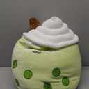 Athoinsu Green Boba Tea Plush Pillow 20'' Giant Kawaii Matcha Milky Stuffed Bubble Animal Toy Birthday Christmas Holiday Valentines Gifts for Kids,Girls,Boys (Large)